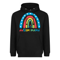 Black Autism Mama Heavyweight Hoodie - artisFamous