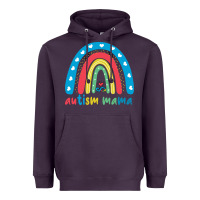 Plum Autism Mama Heavyweight Hoodie - artisFamous