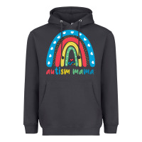 Smoke Autism Mama Heavyweight Hoodie - artisFamous