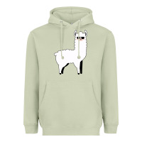 Matcha llama Heavyweight Hoodie - artisFamous