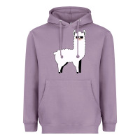 Lavender llama Heavyweight Hoodie - artisFamous