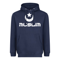 Navy muslim Heavyweight Hoodie - artisFamous