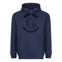 Navy nanny duck quack quack quack Heavyweight Hoodie - artisFamous