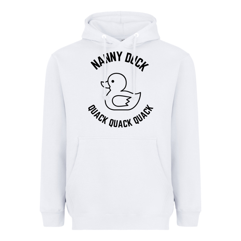 Nanny Duck Quack Quack Quack Heavyweight Hoodie by artisFamous | Teevron