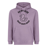 Lavender pappy duck quack quack quack Heavyweight Hoodie - artisFamous