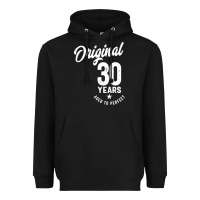 Black 30 Year Old Gift | 30th Birthday Gift Ideas - Mens and Womens Heavyweight Hoodie - artisFamous