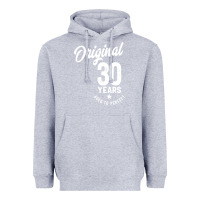 Heather Grey 30 Year Old Gift | 30th Birthday Gift Ideas - Mens and Womens Heavyweight Hoodie - artisFamous