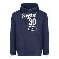 Navy 30 Year Old Gift | 30th Birthday Gift Ideas - Mens and Womens Heavyweight Hoodie - artisFamous