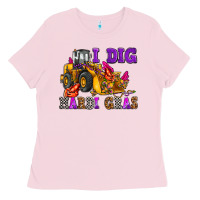 Bubblegum Pink i dig mardi gras olivia Ladies Tee - OliviaCreatesArt