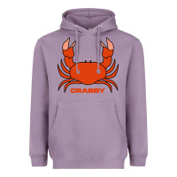 Lavender crabby Heavyweight Hoodie - artisFamous