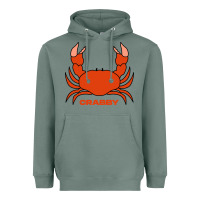 Sage crabby Heavyweight Hoodie - artisFamous