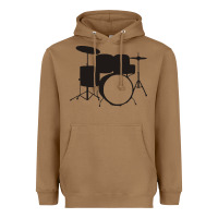 Drums Drummer Heavyweight Hoodie | Teevron