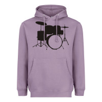 Lavender drums drummer Heavyweight Hoodie - artisFamous