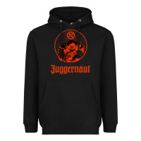 Black anesthetic juggernut Heavyweight Hoodie - artisFamous