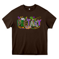 Chocolate Brown dietary mardi gras Heavy Core Tee - CowGirlArtShop