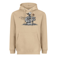 Mushroom scruffy smugglers and pirates Heavyweight Hoodie - artisFamous