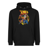 Black x m.e.n ani.ma.ted series retro 90s t shirt Heavyweight Hoodie - artisFamous