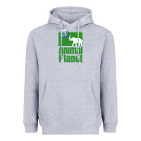 Heather Grey ANIMAL PLANET Heavyweight Hoodie - artisFamous