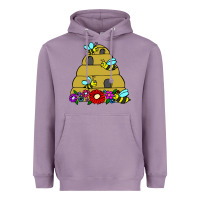 Bee Hive Heavyweight Hoodie | Teevron