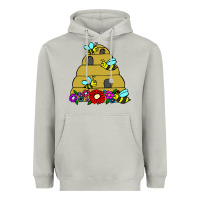 Moon Dust bee hive Heavyweight Hoodie - artisFamous