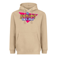 Mushroom be excellent to each other Heavyweight Hoodie - artisFamous