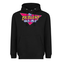 Black be excellent to each other Heavyweight Hoodie - artisFamous