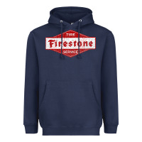 Navy firestone tires classic active t shirt Heavyweight Hoodie - artisFamous
