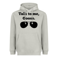 Moon Dust talk to me goose sunglasses funny Heavyweight Hoodie - artisFamous