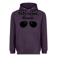 Plum talk to me goose sunglasses funny Heavyweight Hoodie - artisFamous