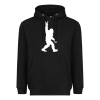 Black the mountain sasquatch Heavyweight Hoodie - artisFamous