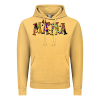 Vintage Mustard halloween mama Vintage Hoodie - BundleAndBundleShop