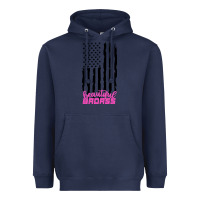 Navy beautiful badass american Heavyweight Hoodie - artisFamous