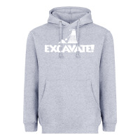 Heather Grey excavate funny Heavyweight Hoodie - artisFamous