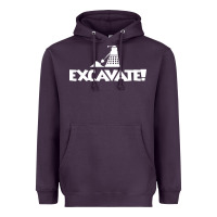 Plum excavate funny Heavyweight Hoodie - artisFamous