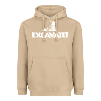 Mushroom excavate funny Heavyweight Hoodie - artisFamous