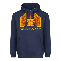 Navy shiva hinduism modular synthesizer synth Heavyweight Hoodie - artisFamous