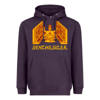 Plum shiva hinduism modular synthesizer synth Heavyweight Hoodie - artisFamous