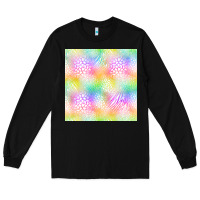Black neon safari seamless pattern Long Sleeve Tee - BundleAndBundleShop