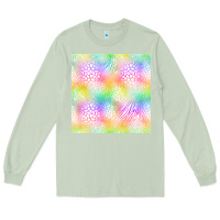 Matcha neon safari seamless pattern Long Sleeve Tee - BundleAndBundleShop