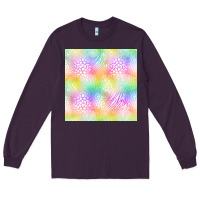 Plum neon safari seamless pattern Long Sleeve Tee - BundleAndBundleShop