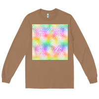 Toasted Coconut neon safari seamless pattern Long Sleeve Tee - BundleAndBundleShop