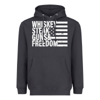 Smoke whiskey steak guns freedom Heavyweight Hoodie - artisFamous