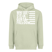 Matcha whiskey steak guns freedom Heavyweight Hoodie - artisFamous