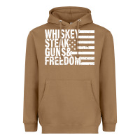 Toasted Coconut whiskey steak guns freedom Heavyweight Hoodie - artisFamous