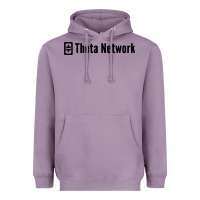 Lavender theta network Heavyweight Hoodie - artisFamous