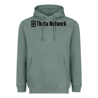 Sage theta network Heavyweight Hoodie - artisFamous