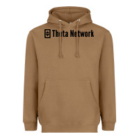 Toasted Coconut theta network Heavyweight Hoodie - artisFamous