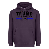 Plum trump 2024 Heavyweight Hoodie - artisFamous