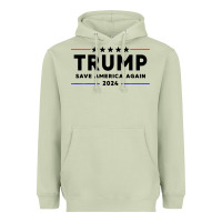 Matcha trump 2024 Heavyweight Hoodie - artisFamous