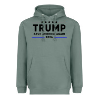 Sage trump 2024 Heavyweight Hoodie - artisFamous